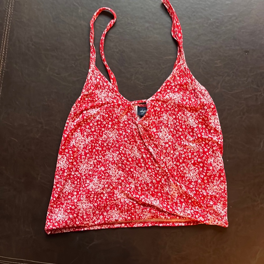 Day trip red tank top. Size medium